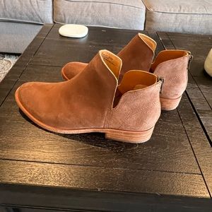 Kork-Ease suede booties/never worn